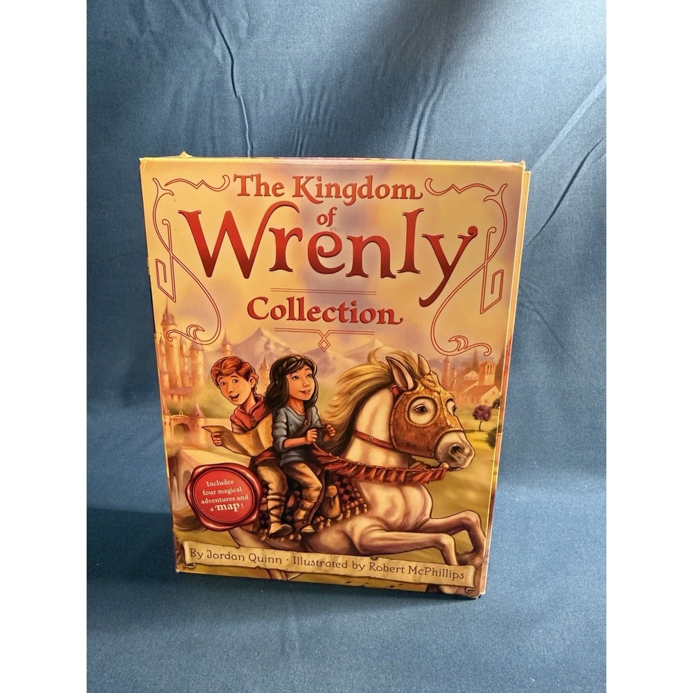 Boxed Set Jordan Quinn Books 1-4.‎ The Kingdom of Wrenly Collection Ln With Map